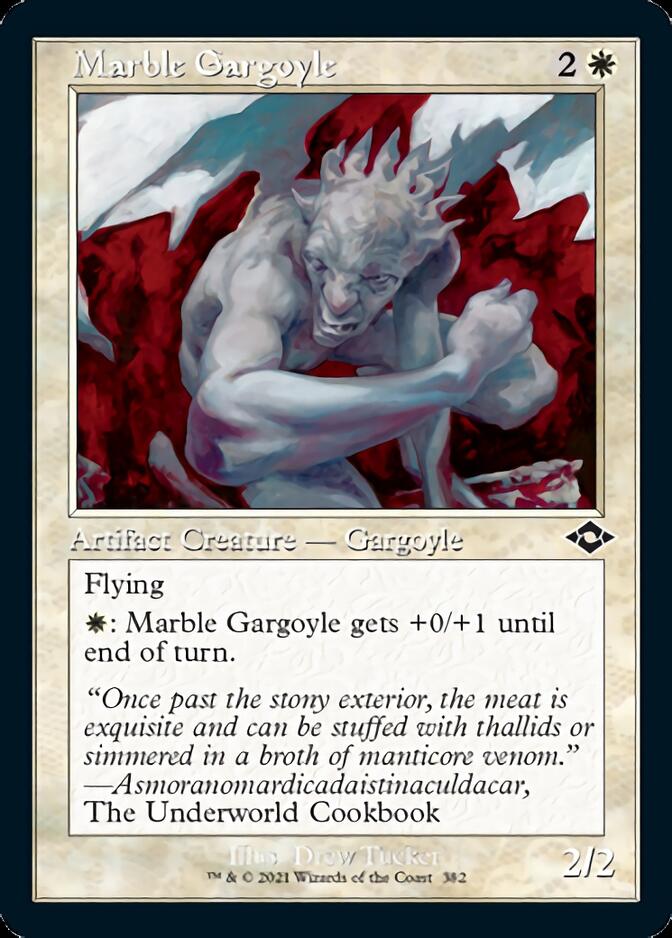 Marble Gargoyle (Retro Etched Foil) [Modern Horizons 2]