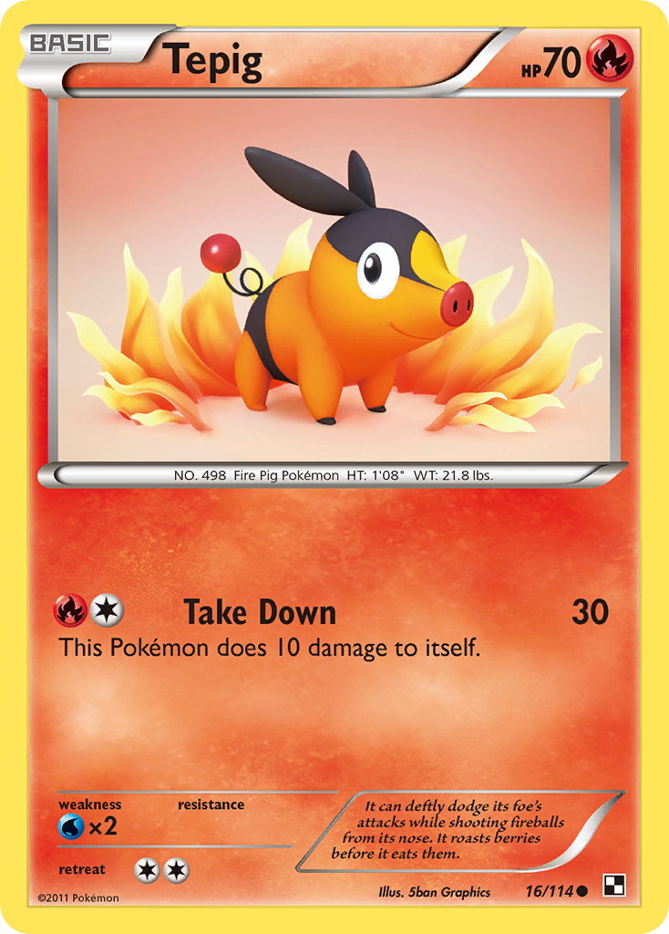Tepig [Black & White]