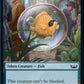 Fish // Rhino Warrior Double-sided Token [Streets of New Capenna Tokens]