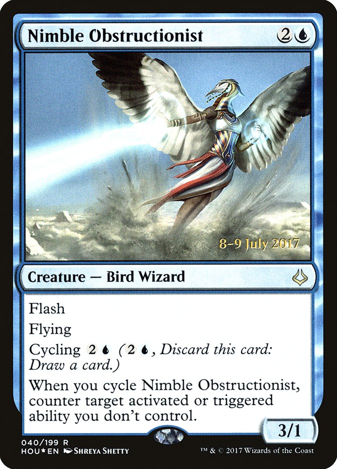 Nimble Obstructionist [Hour of Devastation Promos]