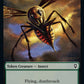 Wolf // Insect Double-sided Token [Commander Legends: Battle for Baldur's Gate Tokens]