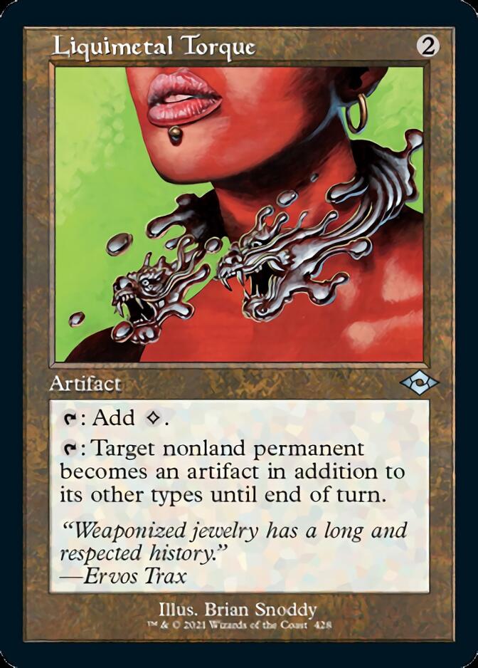 Liquimetal Torque (Retro Etched Foil) [Modern Horizons 2]