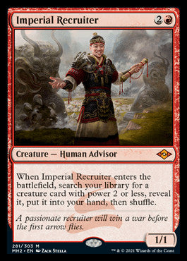 Imperial Recruiter (Etched Foil) [Modern Horizons 2]