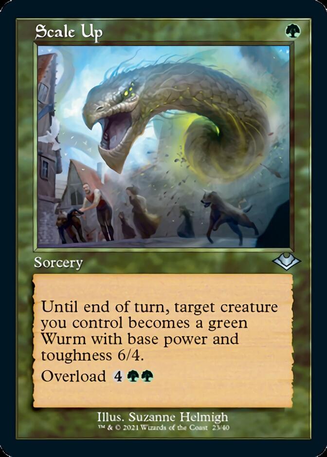 Scale Up (Retro Etched Foil) [Modern Horizons 2]