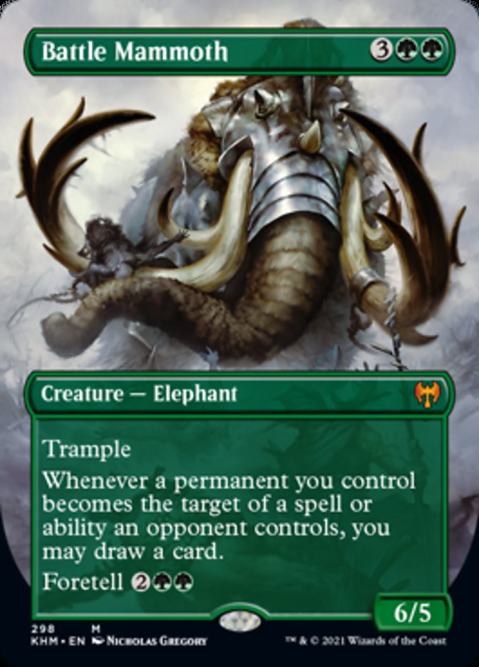 Battle Mammoth (Borderless) [Kaldheim]