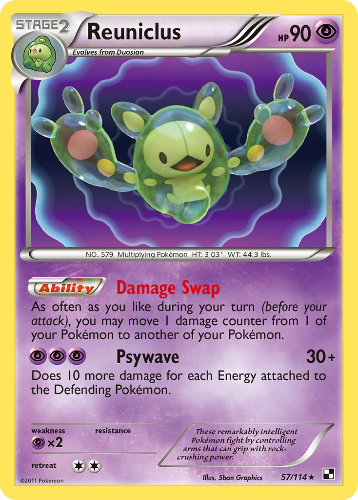 Reuniclus [Black & White]