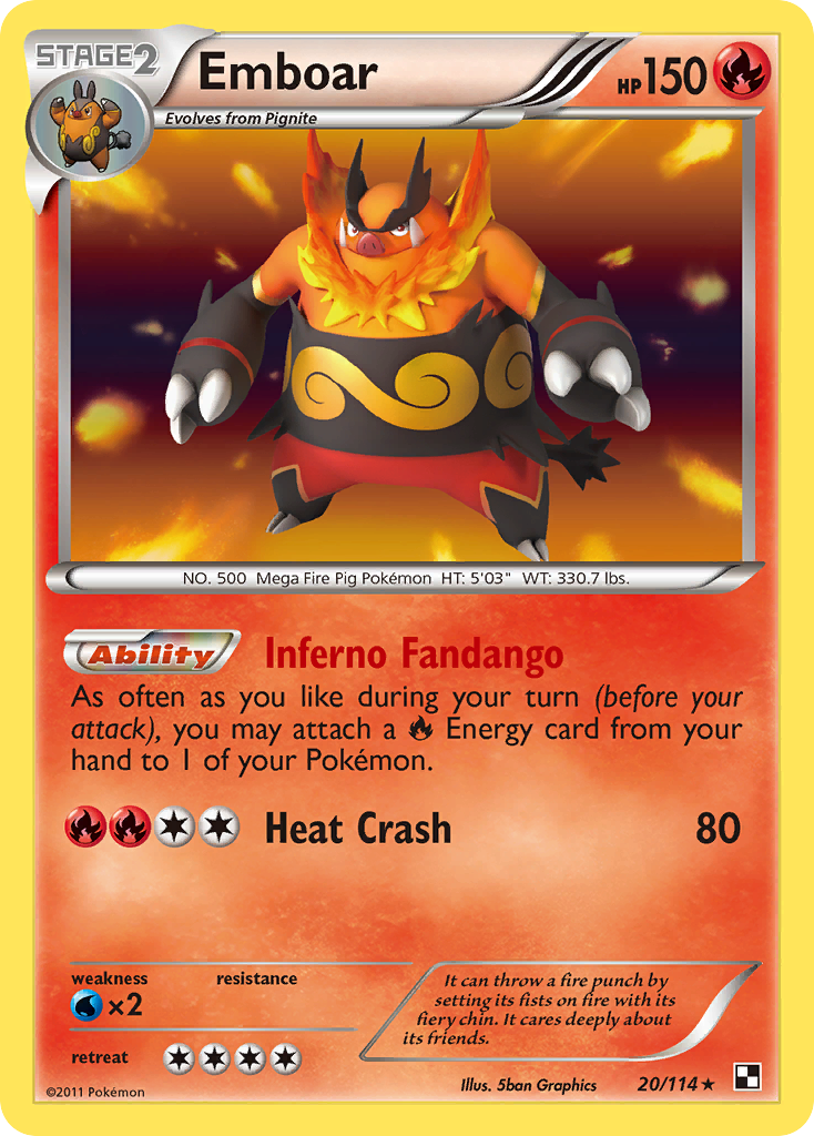 Emboar [Black & White]