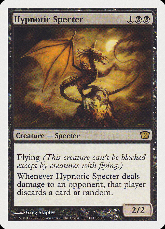 Hypnotic Specter (9th Edition) [Oversize Cards]