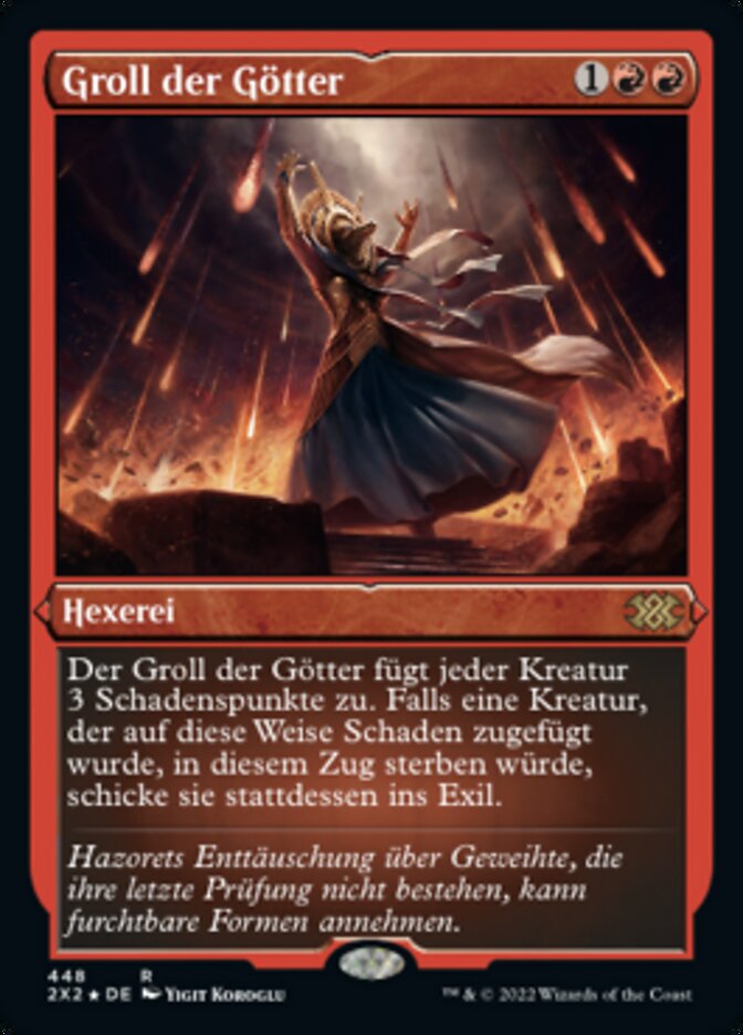 Anger of the Gods (Foil Etched) [Double Masters 2022]