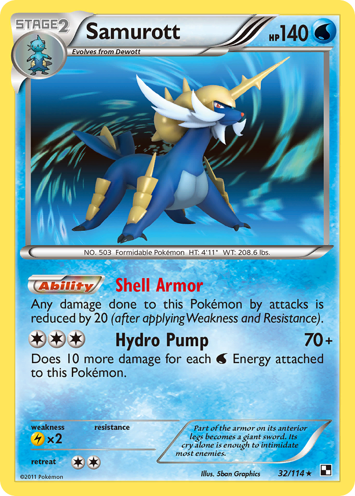 Samurott [Black & White]