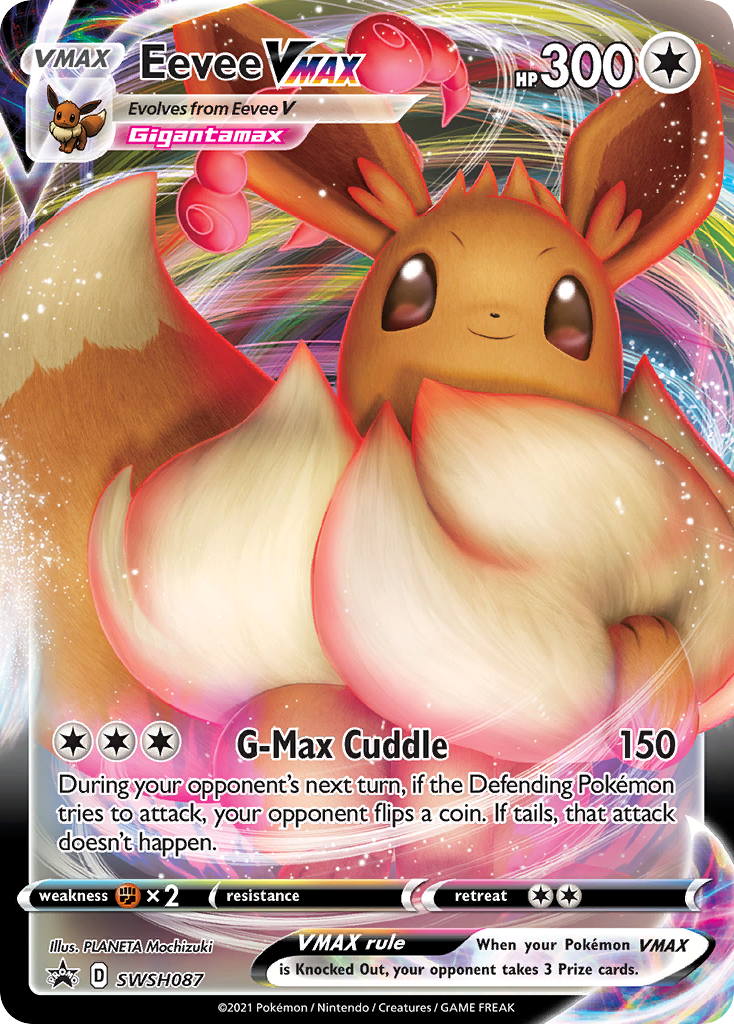 Eevee VMAX [Sword & Shield: Black Star Promos]