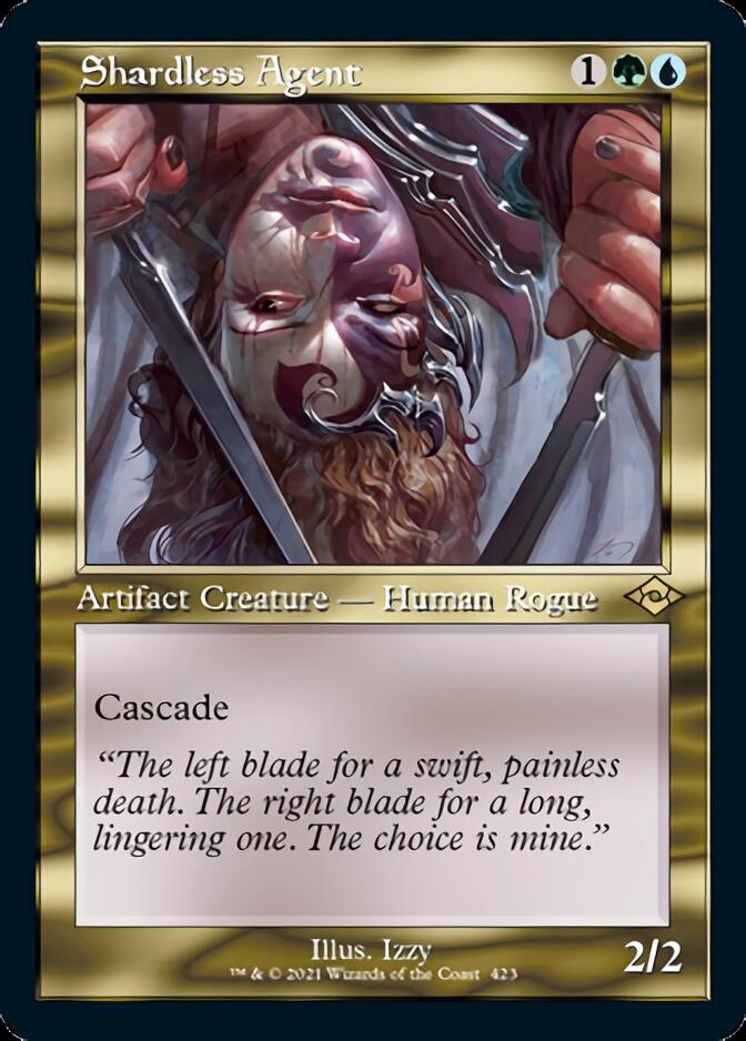 Shardless Agent (Retro Etched Foil) [Modern Horizons 2]