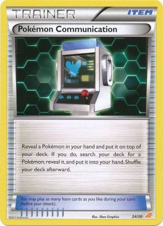 Pokemon Communication (24/30) [Black & White: Trainer Kit]