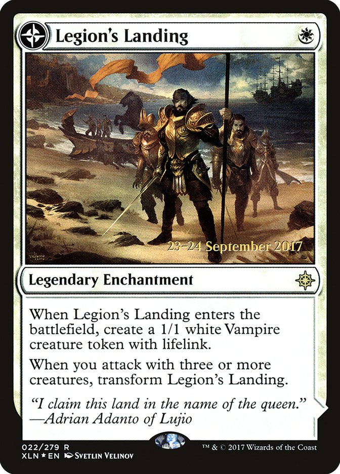 Legion's Landing // Adanto, the First Fort [Ixalan Promos]