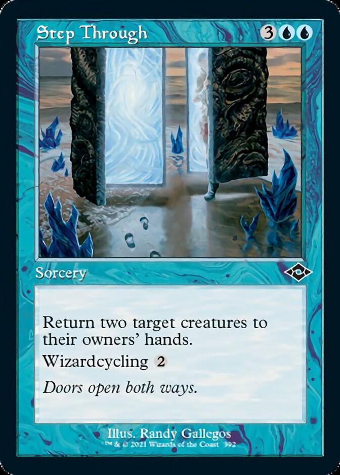 Step Through (Retro Etched Foil) [Modern Horizons 2]