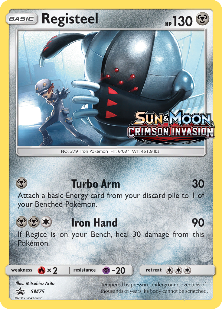 Registeel [SM Black Star Promos]