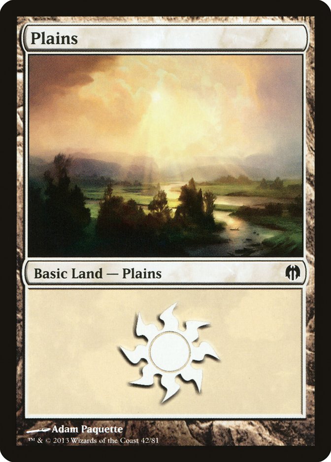 Plains [Duel Decks: Heroes vs. Monsters]