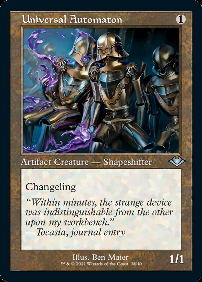 Universal Automaton (Retro Etched Foil) [Modern Horizons 2]