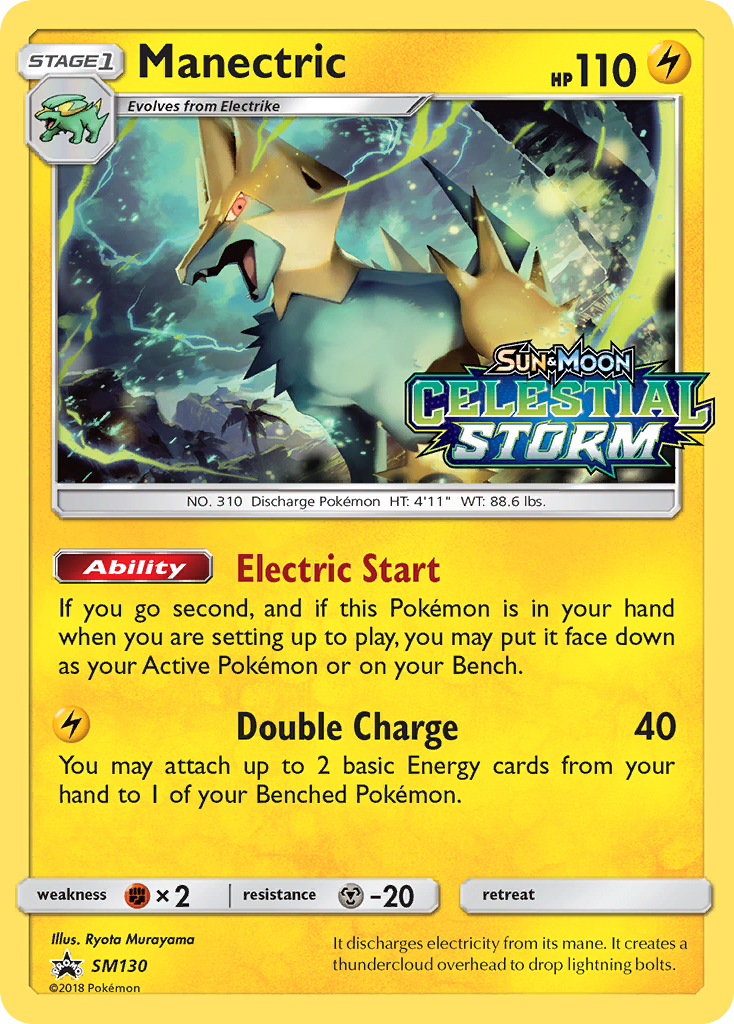 Manectric [SM Black Star Promos]