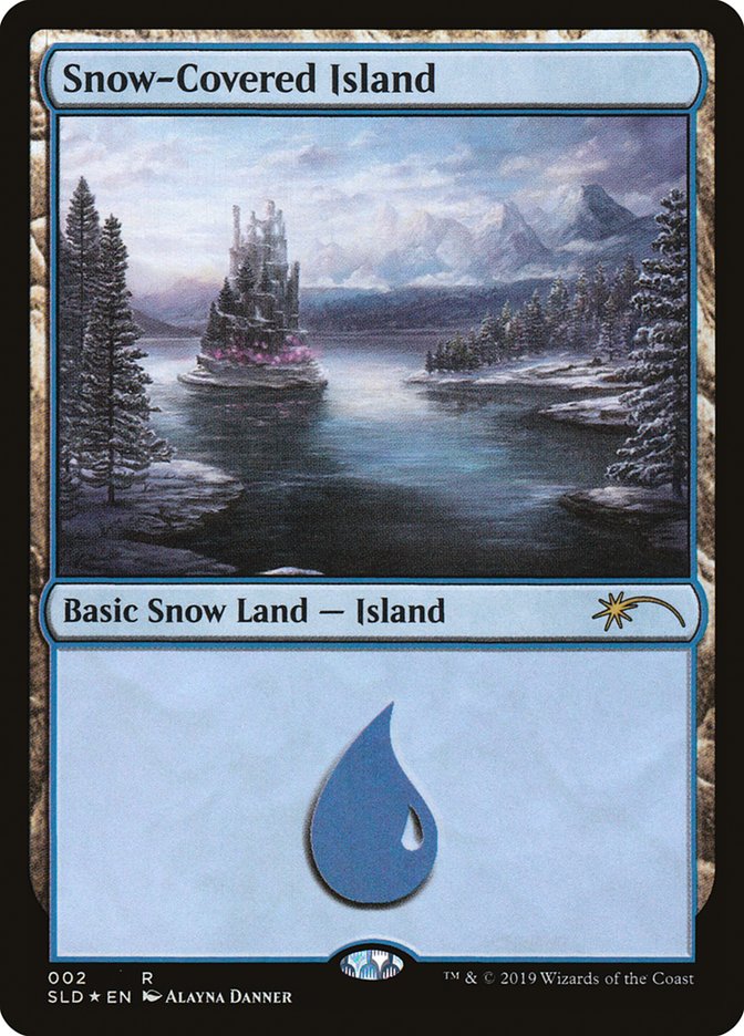 Snow-Covered Island (002) [Secret Lair Drop Series]