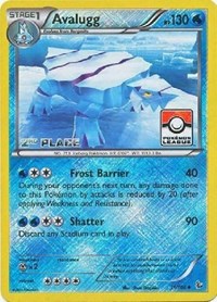 Avalugg (31/106) (League Promo 2th Place) [XY: Flashfire]