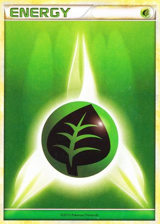 Grass Energy (2010 Unnumbered HGSS Style Non Holo) [League & Championship Cards]