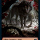 Wolf (011) // Treasure Double-sided Token [Innistrad: Crimson Vow Tokens]