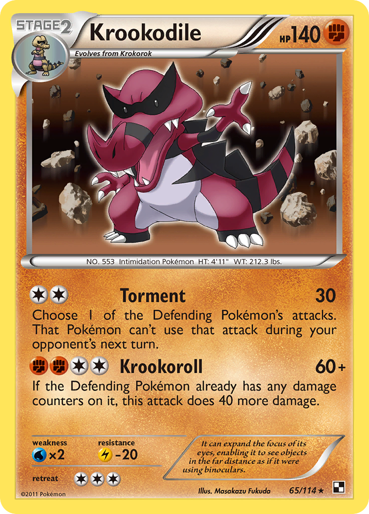 Krookodile [Black & White]