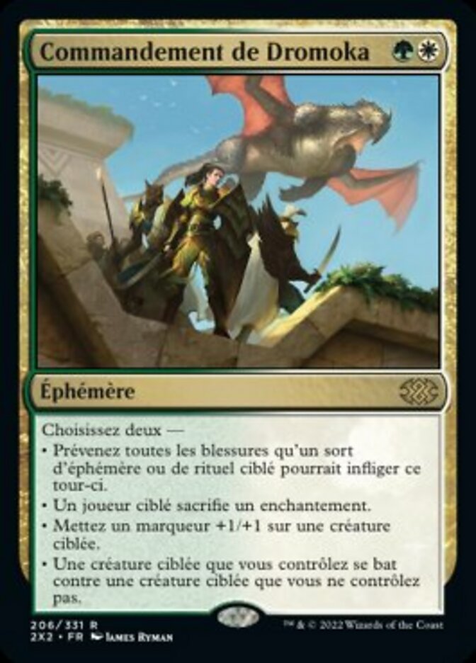Dromoka's Command [Double Masters 2022]