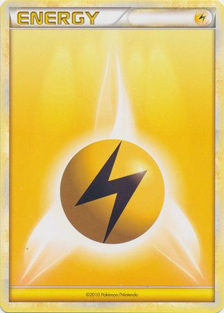 Lightning Energy (2010 Unnumbered HGSS Style Non Holo) [League & Championship Cards]