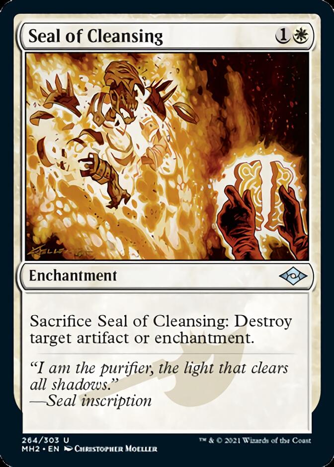 Seal of Cleansing (Etched Foil) [Modern Horizons 2]