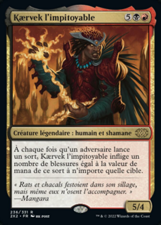 Kaervek the Merciless [Double Masters 2022]