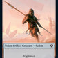Golem (027) // Thopter Token [Commander 2021 Tokens]