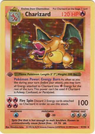 Charizard (4/102) [Base Set 1st Edition]