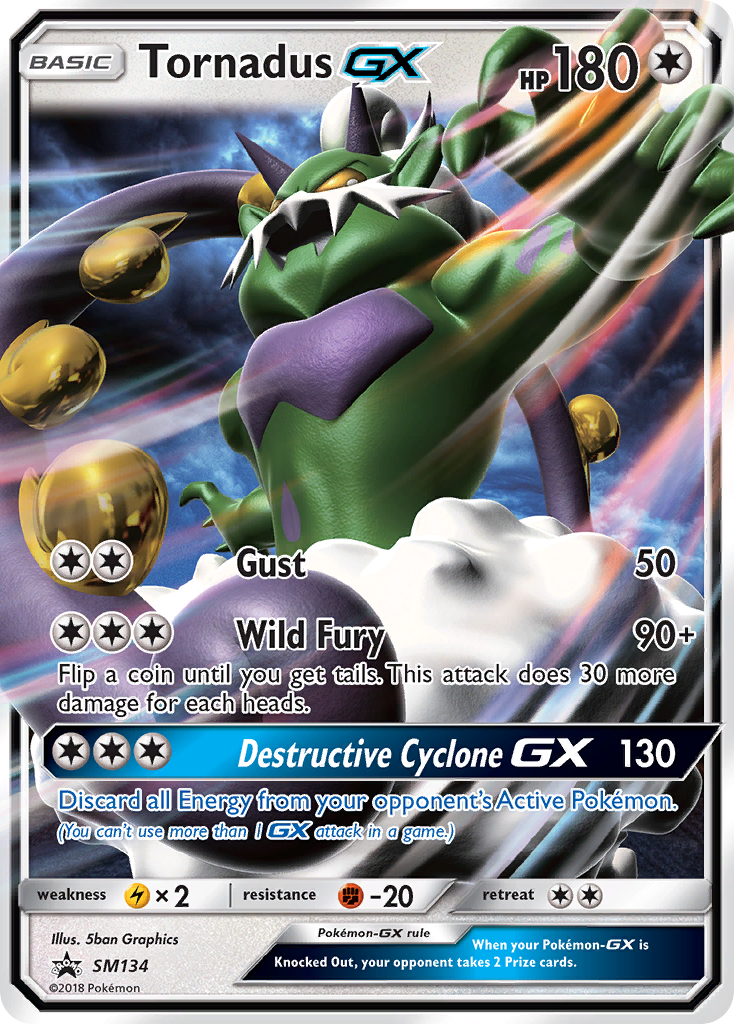 Tornadus-GX [SM Black Star Promos]