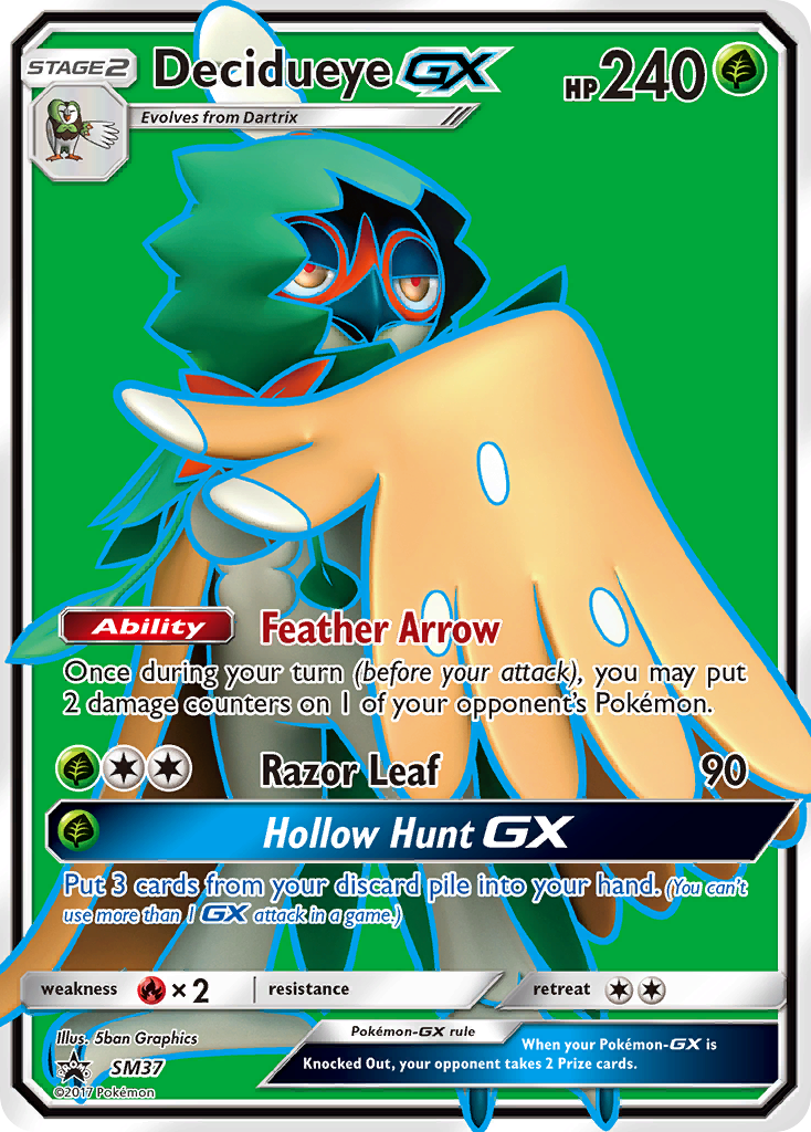 Decidueye-GX [SM Black Star Promos]