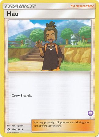 Hau (120/149) [Sun & Moon: Trainer Kit - Alolan Sandslash & Alolan Ninetales]