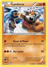 Landorus - 58/111 (XY Furious Fists) [Theme Deck Exclusives]