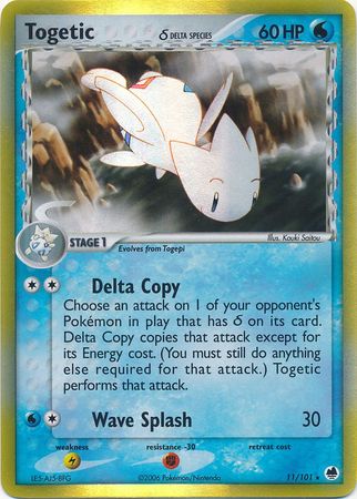 Togetic (11/101) (Delta Species) (Stamped) [EX: Dragon Frontiers]